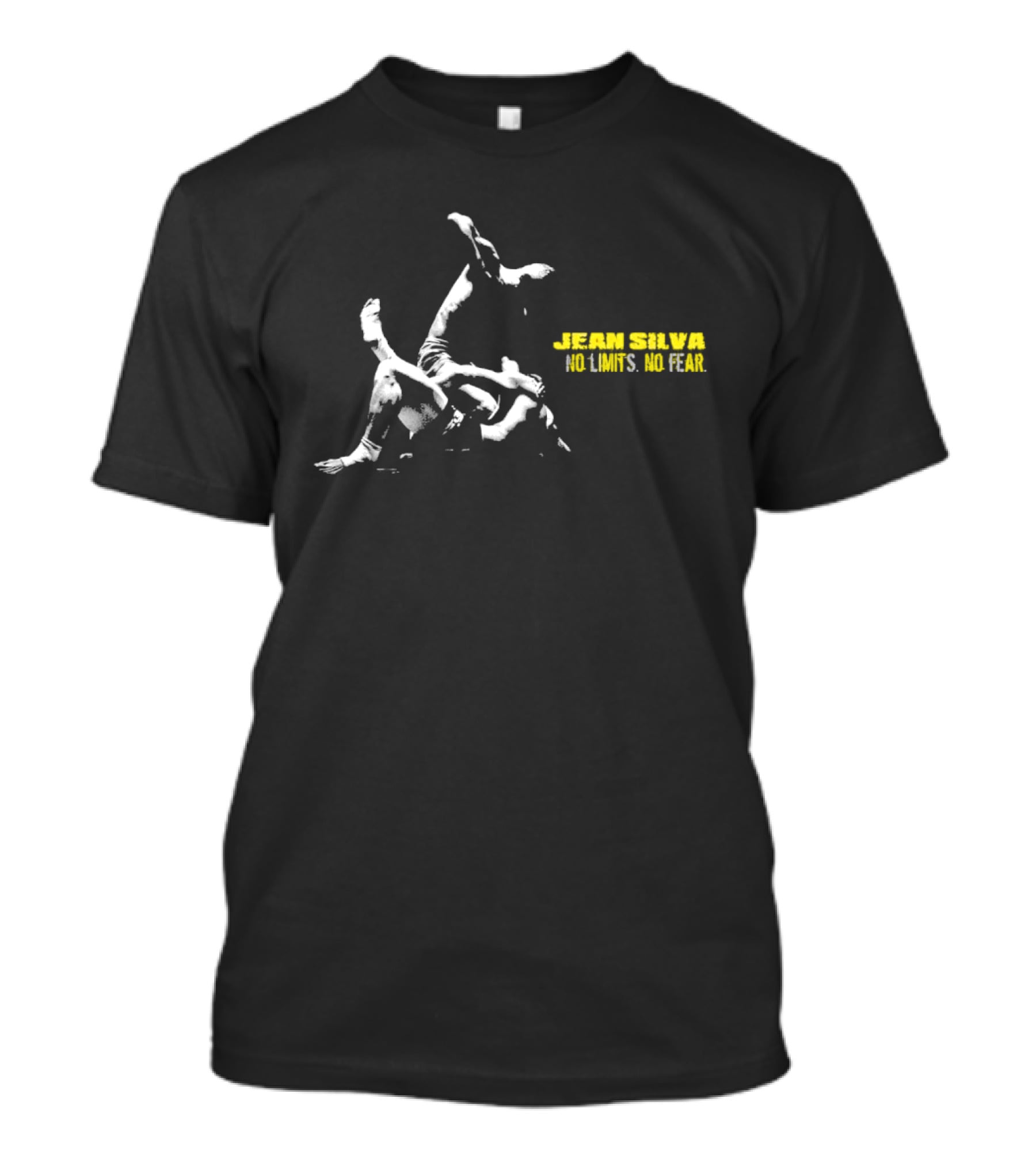 Jean Silva No Limits No Fear Martial Arts Action T-Shirt
