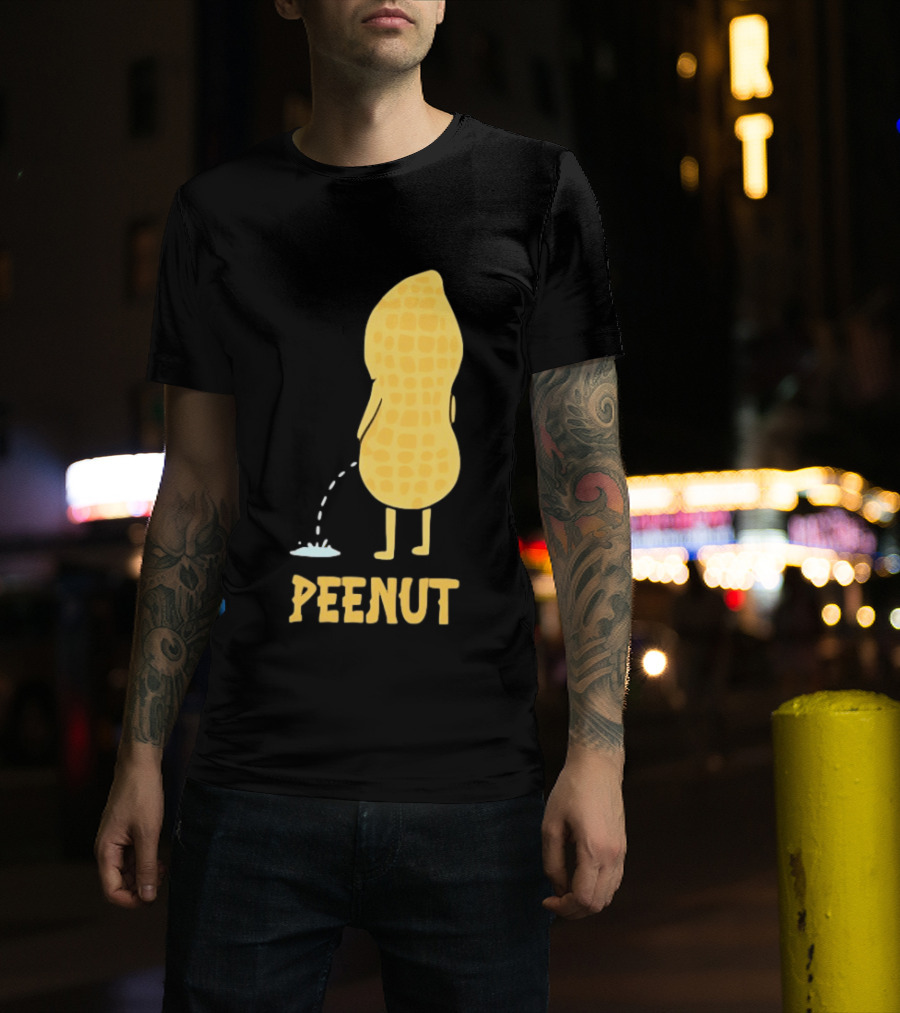 Peenut Funny Peanut Character With Humorous Twist T-Shirt