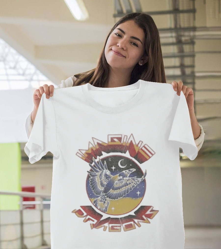 Imagine Dragons Celestial Night Sky Bird T-Shirt