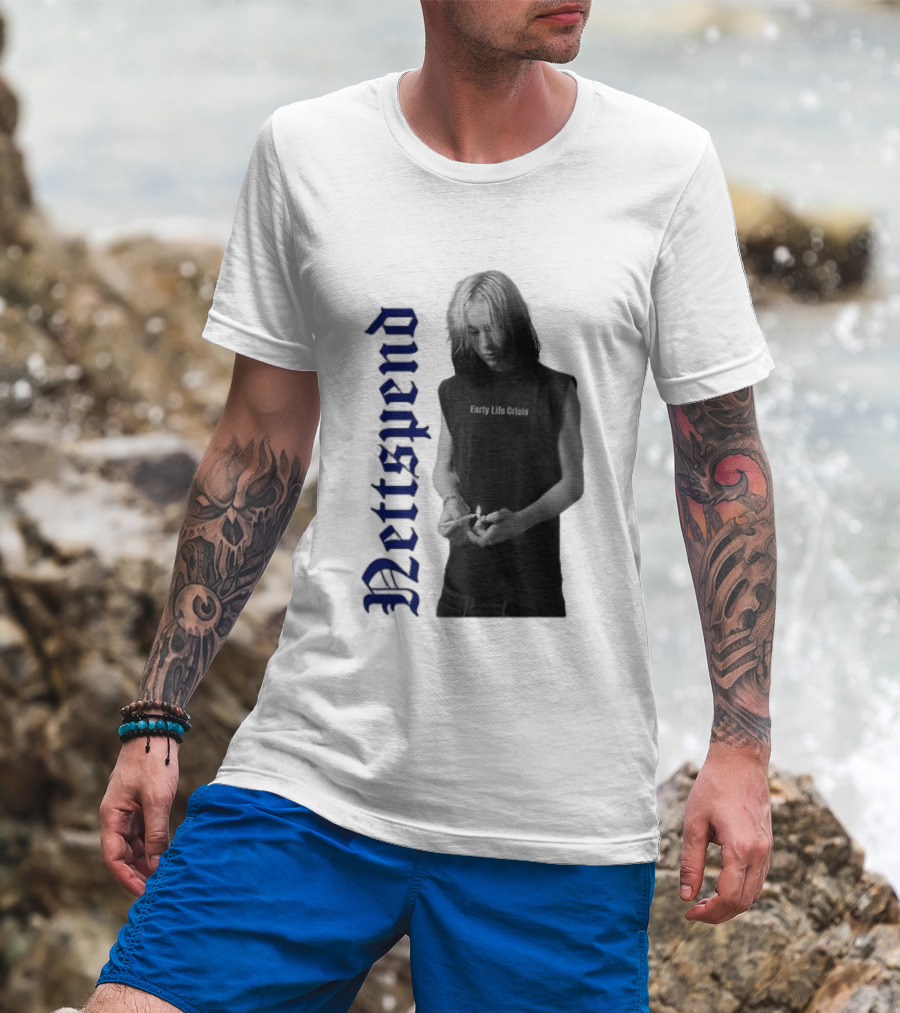 Nettspend Early Life Crisis Old English T-Shirt