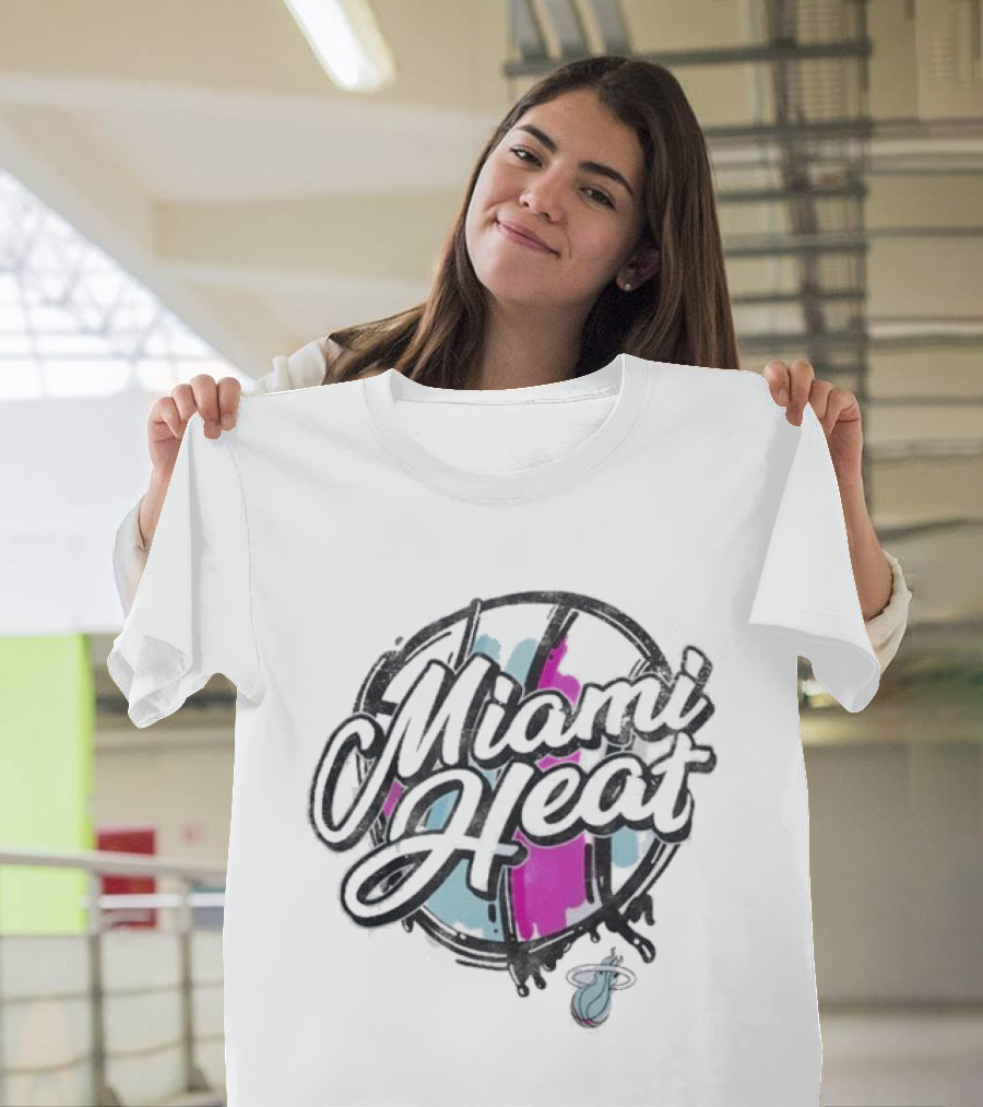 Miami Heat Basketball 2026 Vice Nights T-Shirt