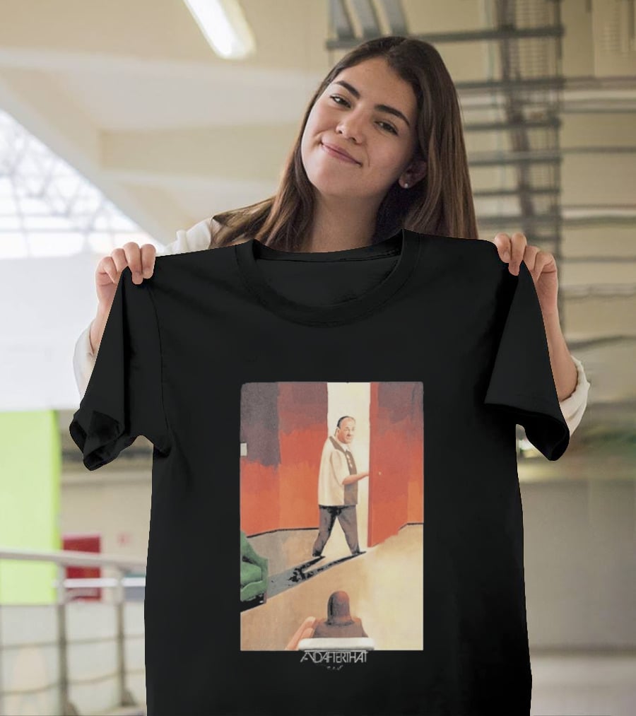After That Therapy Scene Black Edge T-Shirt
