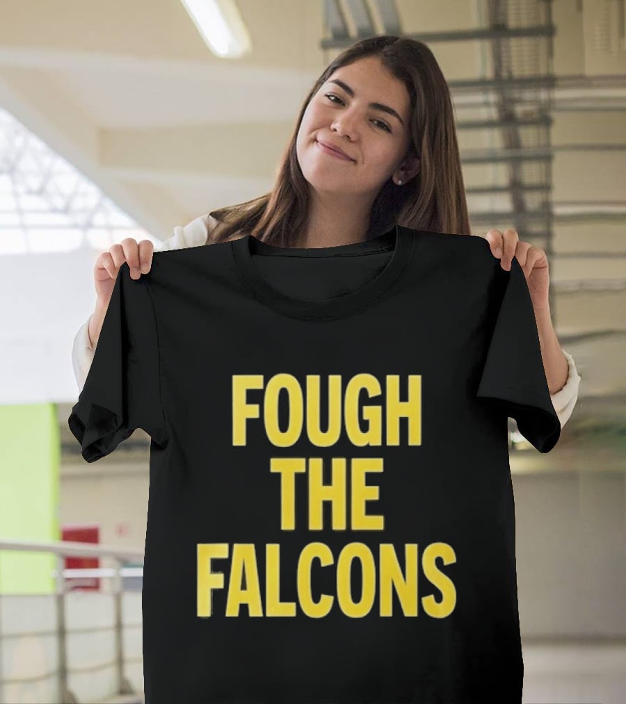 Atlanta Falcons Fough The Falcons Bold Yellow T-Shirt