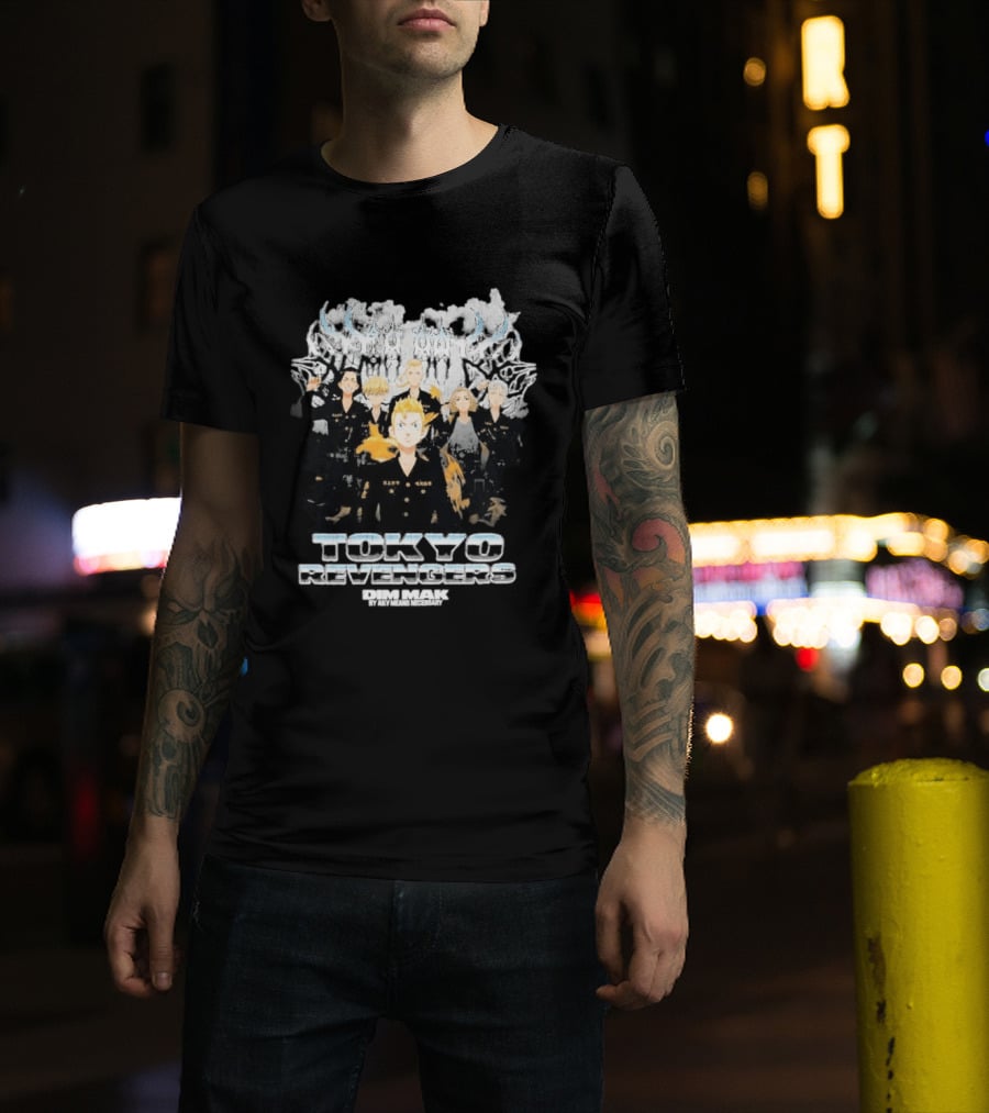 Tokyo Revengers Dim Mak Collection By Steve Aoki Collaboration T-Shirt