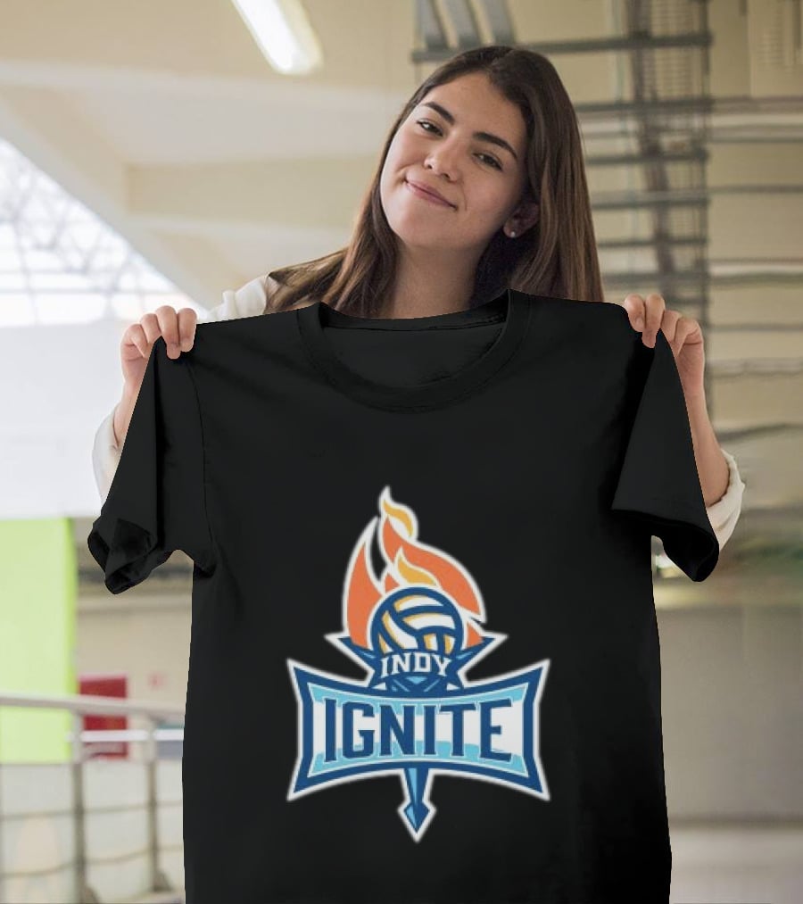 Indy Ignite Volleyball Flame T-Shirt