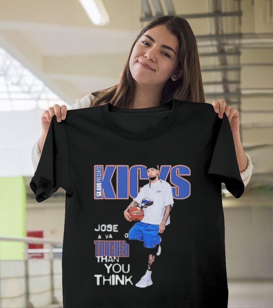 Slam Presents Kicks Jose Alvarado Tougher Than You Think New York Knicks T-Shirt
