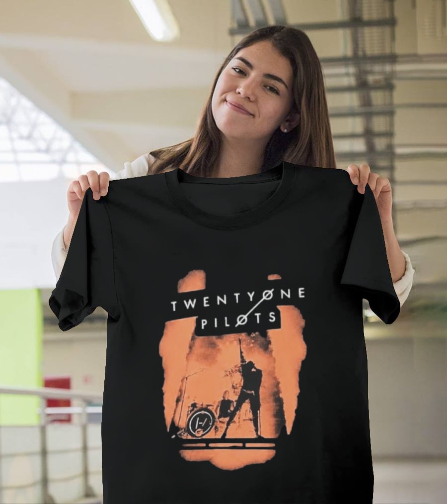 Twenty One Pilots 2017 Emotional Roadshow Tour Josh T-Shirt
