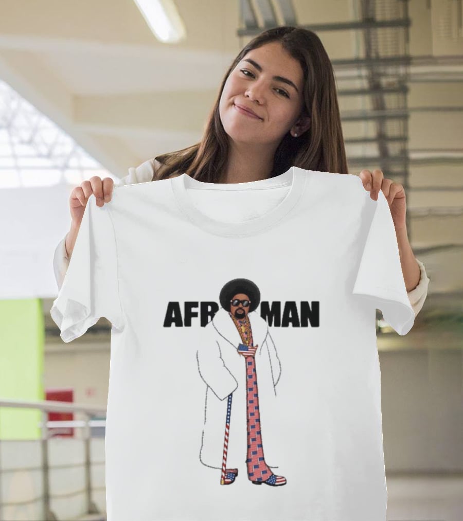 Afroman Freedom Of Speech Wine & Big Coat Tour 2026 Stars And Stripes Suit And Cane Outfit T-Shirt
