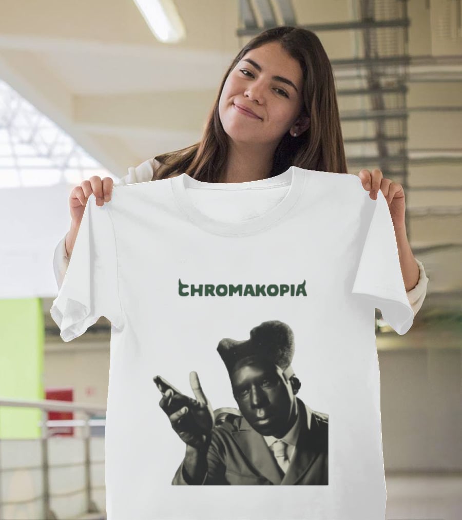 Chromakopia Tyler The Creator Album Concept With Vintage Monochrome T-Shirt