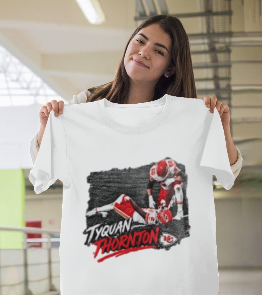 Tyquan Thornton Kansas City Chiefs Ankle Moment T-Shirt