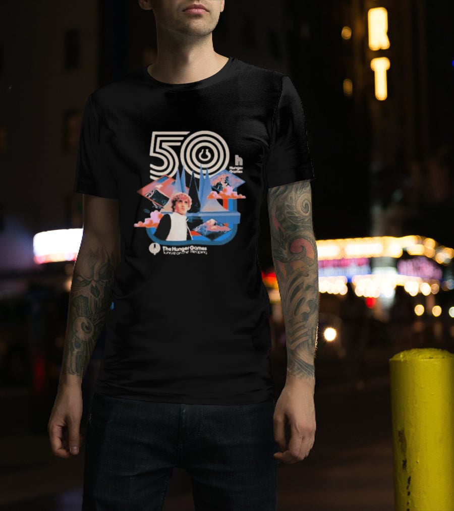 The Hunger Games Sunrise On The Reaping 50th Anniversary T-Shirt