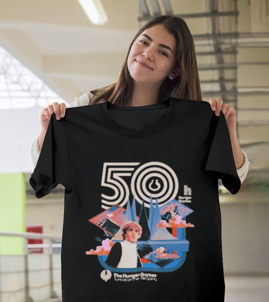 The Hunger Games Sunrise On The Reaping 50th Anniversary T-Shirt