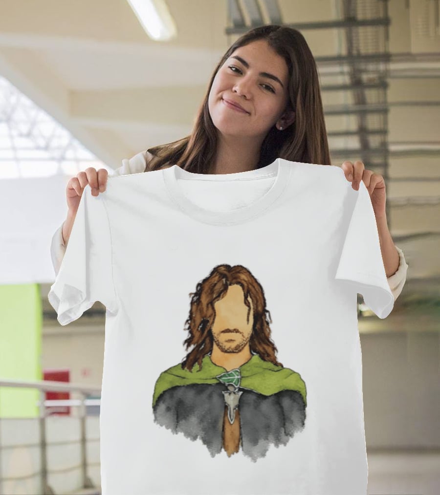 Deeds Will Not Be Less Valiant Because They Are Unpraised Ranger Cloak T-Shirt