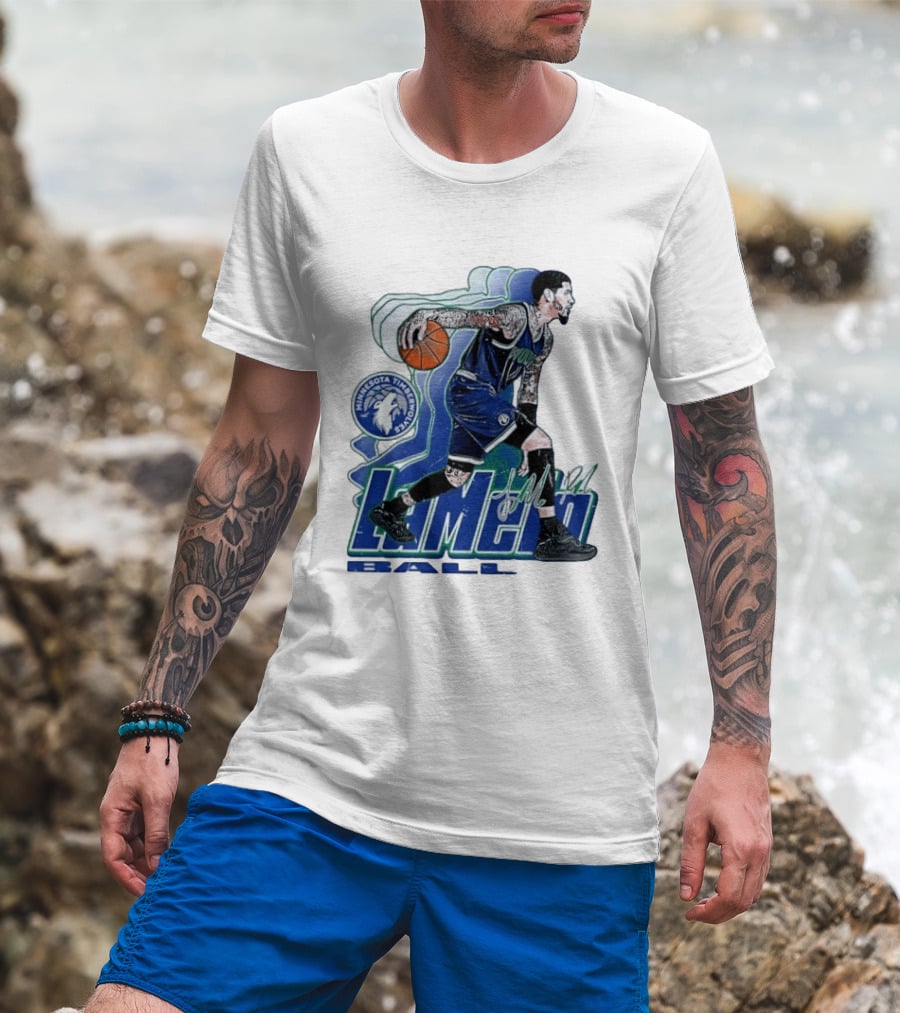 Minnesota Timberwolves LaMelo Ball 2026 Basketball T-Shirt