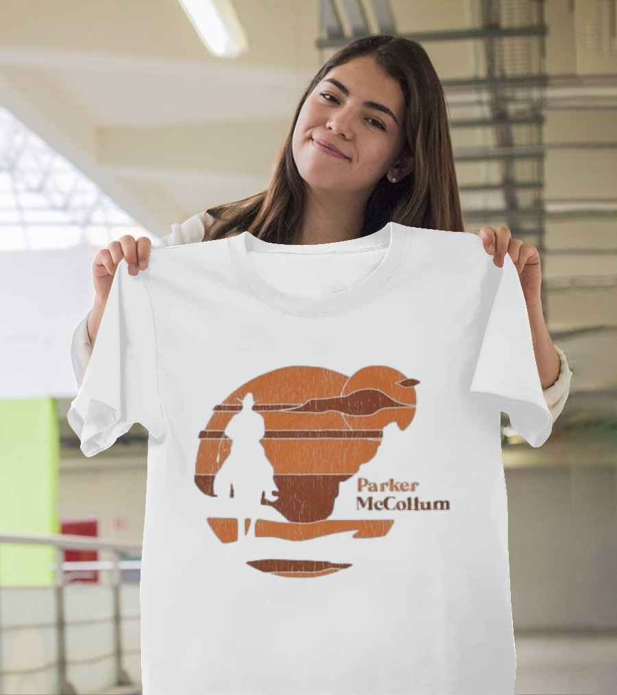 Parker Mccollum Sunset Cowboy Silhouette Rustic T-Shirt