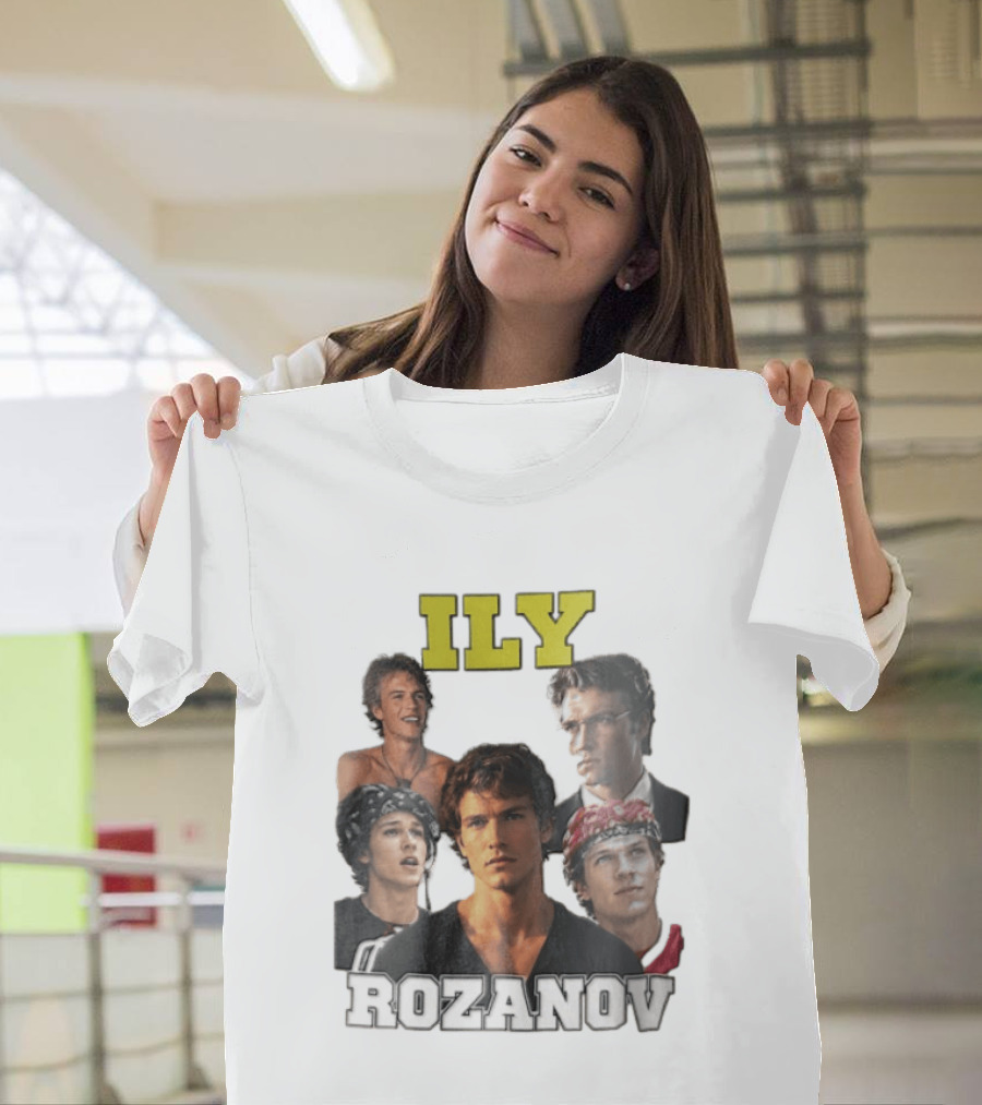 ILY Rozanov Five Portraits Young Man Collage T-Shirt