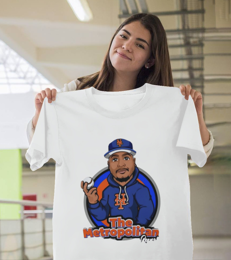 The Metropolitan Report New York Mets Baseball Fan T-Shirt