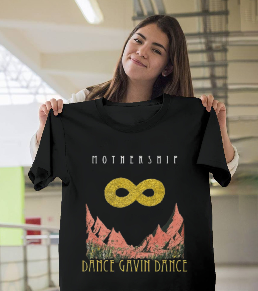 Mothership Dance Gavin Dance Infinity Mountain Scene T-Shirt