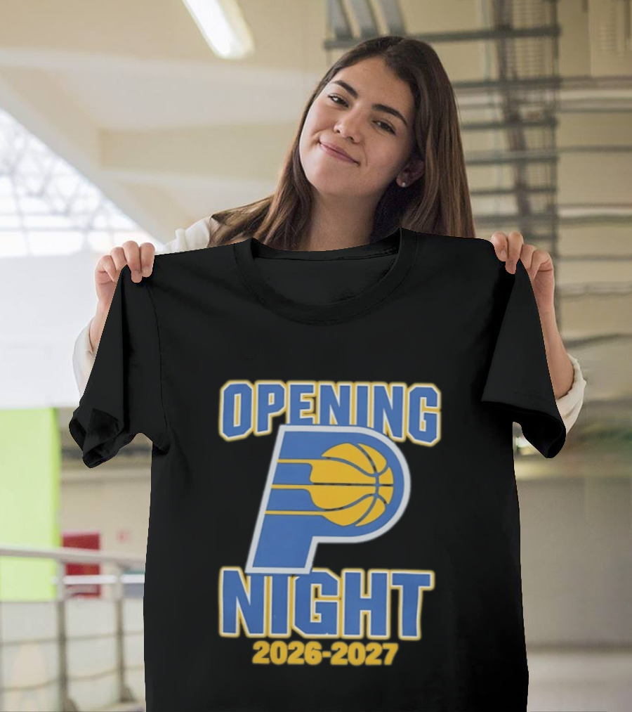 Indiana Pacers Opening Night 2026 2027 T-Shirt