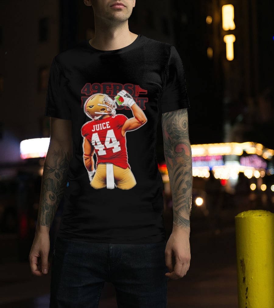 San Francisco 49ers Kyle Juszczyk Juice 44 Legend T-Shirt