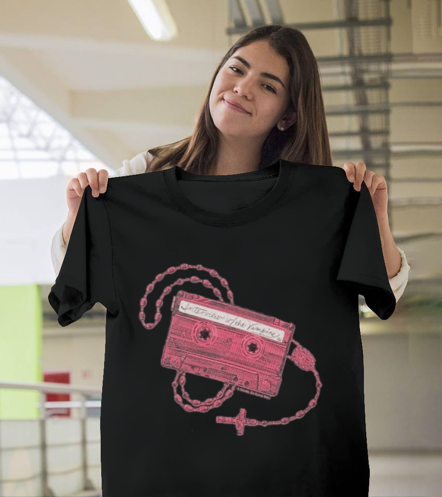 Interview With The Vampire Cassette Tape Necklace T-Shirt