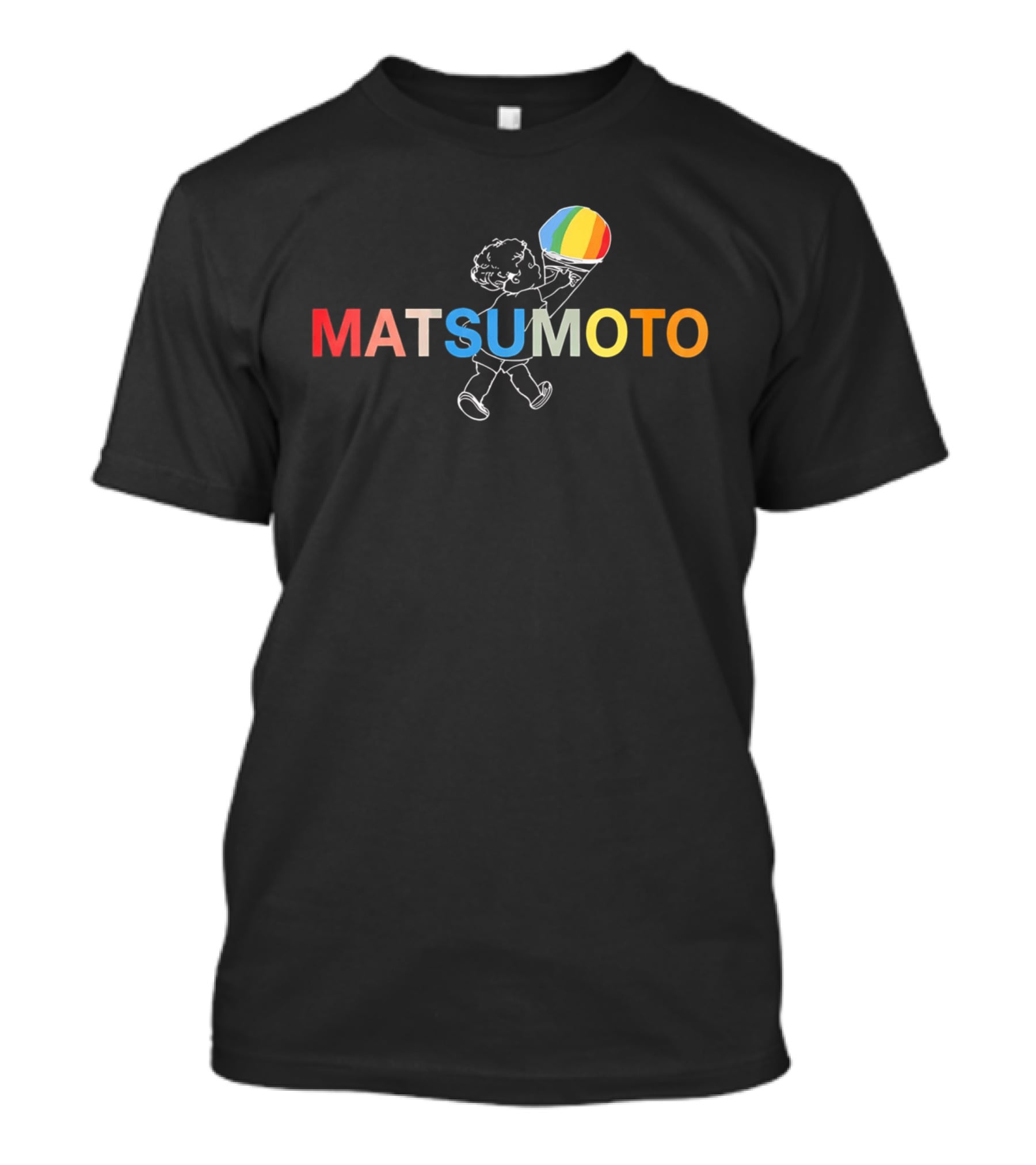 Kiké Hernández Matsumoto Colorful Child And Ball T-Shirt