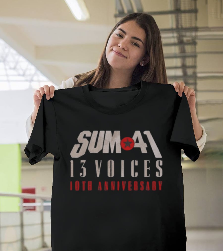Sum 41 13 Voices 10th Anniversary T-Shirt