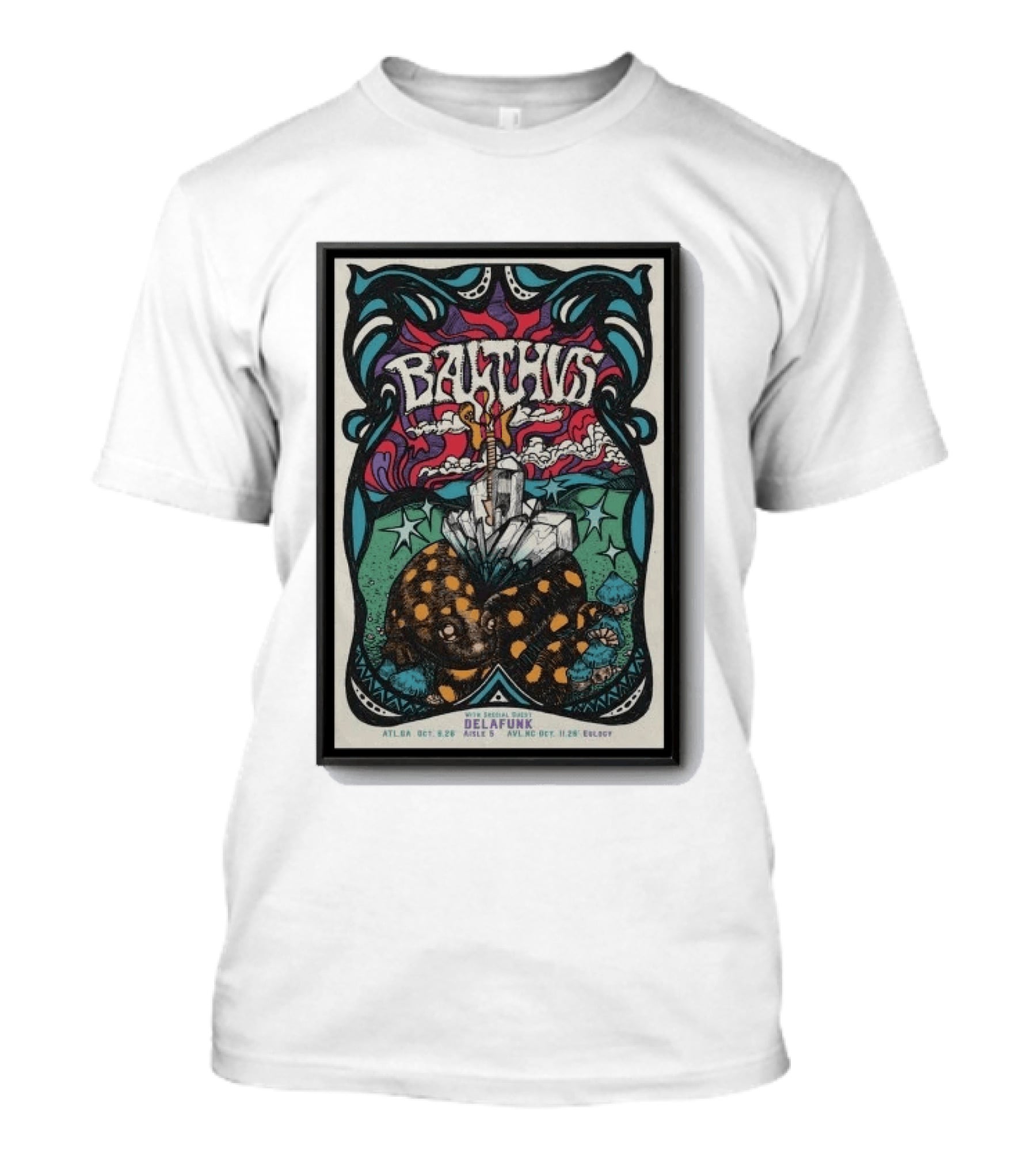 Original BALTHVS Atlanta GA Oct 9 2026 Delafunk Special Guest AVL Oct 11 Eclectiq T-Shirt