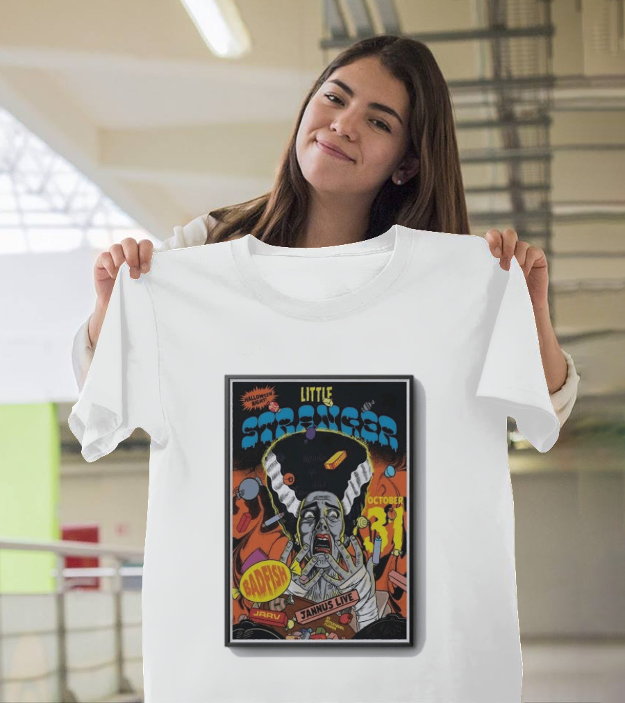 Little Stranger Halloween Night Badfish Jarv Jannus Live October 31 St. Petersburg FL 2026 T-Shirt