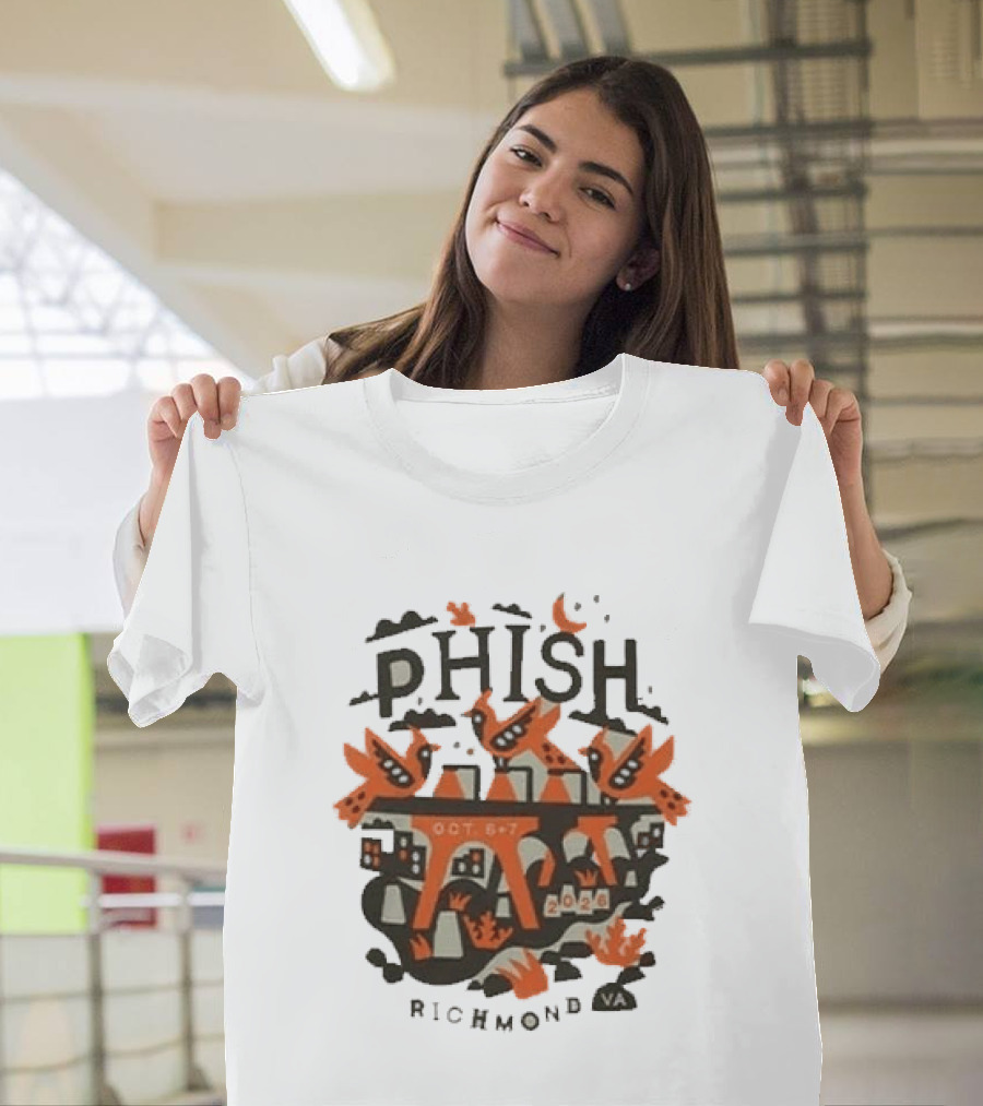 Phish Richmond Fall Oct 7 2020 Event T-Shirt