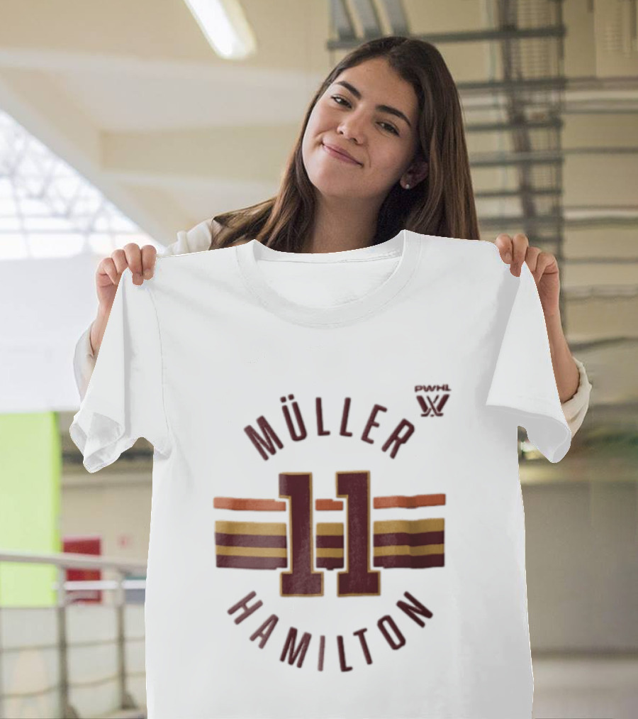 Müller Hamilton 11 Stripes PWHL T-Shirt