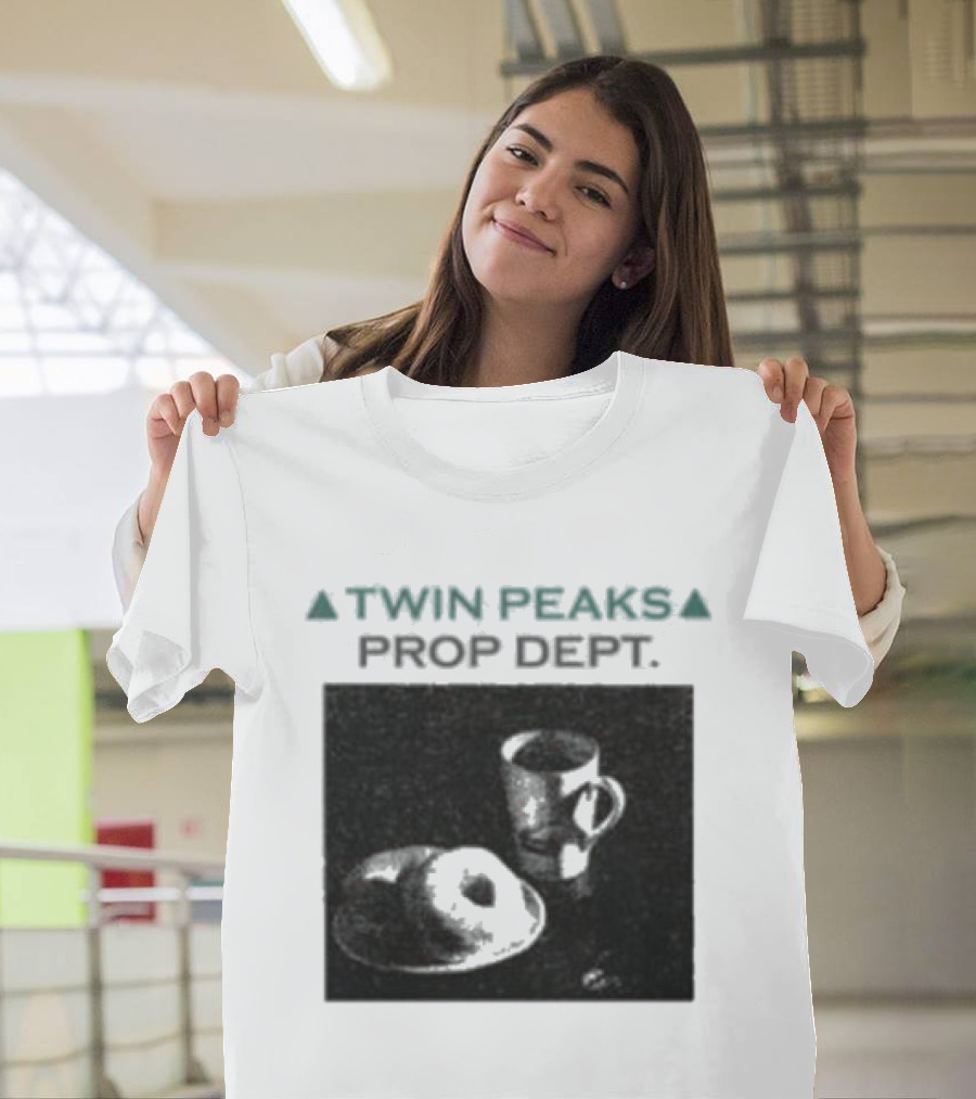 Twin Peaks Prop Dept Coffee And Donut T-Shirt