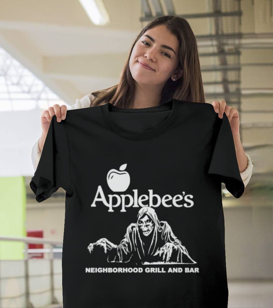Applebee's Neighborhood Grill And Bar Grim Reaper T-Shirt