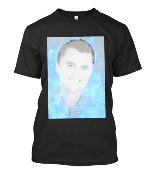 Charlie Kirk Turning Point USA Conservative Blue Aura T-Shirt