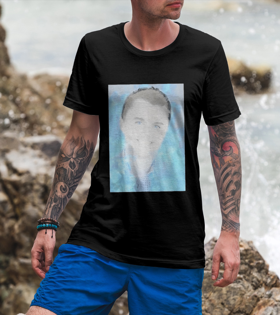 Charlie Kirk Turning Point USA Conservative Blue Aura T-Shirt