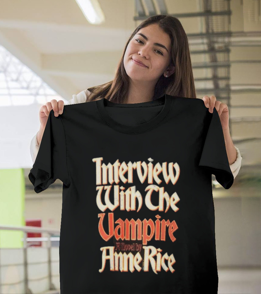 Interview With The Vampire Novel Anne Rice First Edition T-Shirt