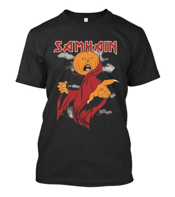 The Real Ghostbusters Samhain Halloween Pumpkin Spirit T-Shirt