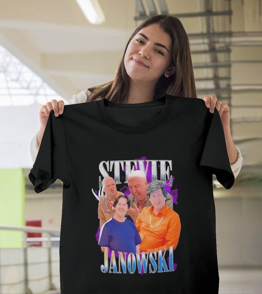 Stevie Janowski Comedy Collage Bootleg T-Shirt