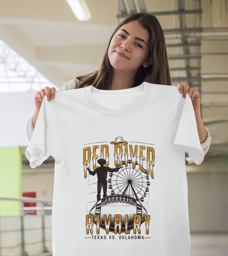 Red River Rivalry Texas Vs Oklahoma 2026 Longhorns T-Shirt