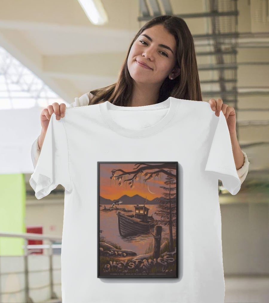 Billy Strings Everett Washington Oct 10 2026 Angles Of The Winds Arena T-Shirt