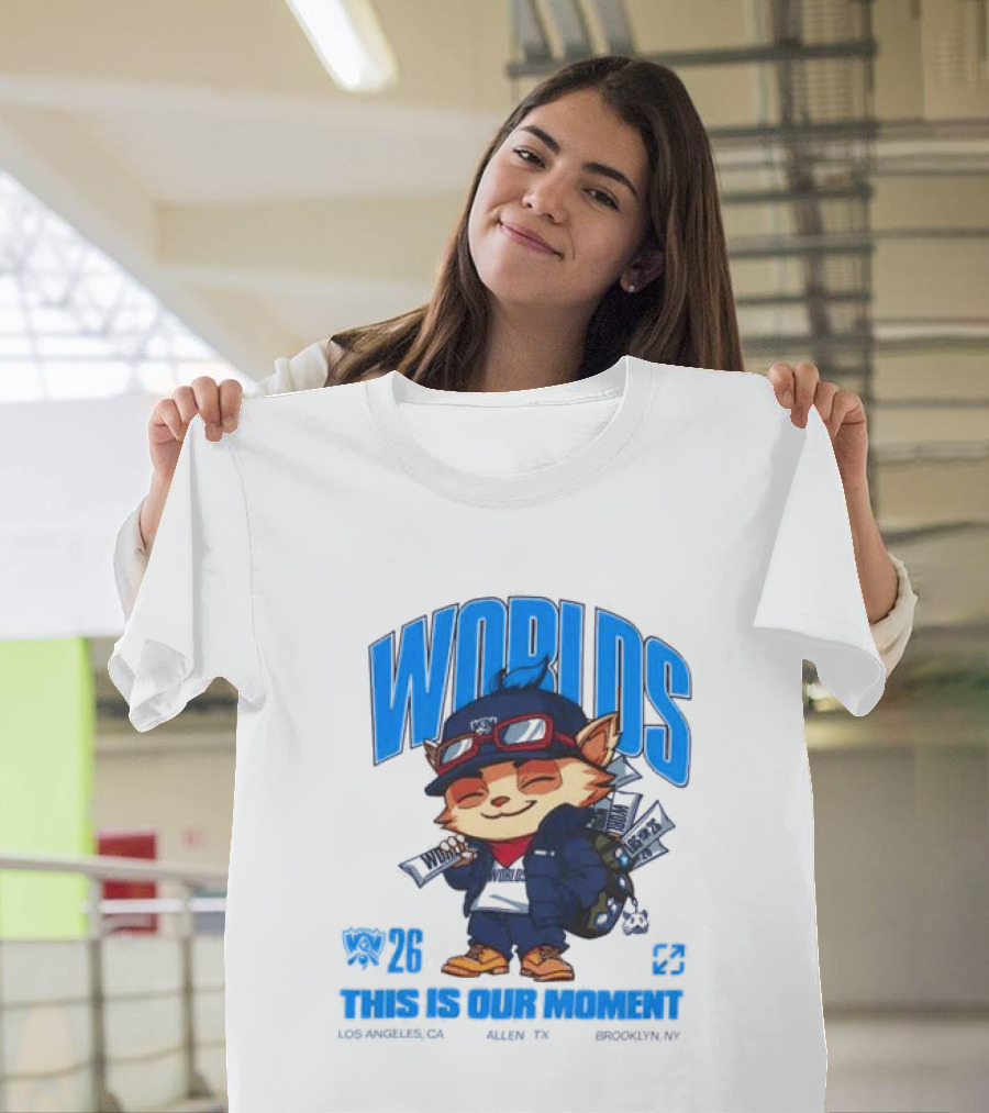 Worlds 2026 This Is Our Moment Riot Games Store T-Shirt