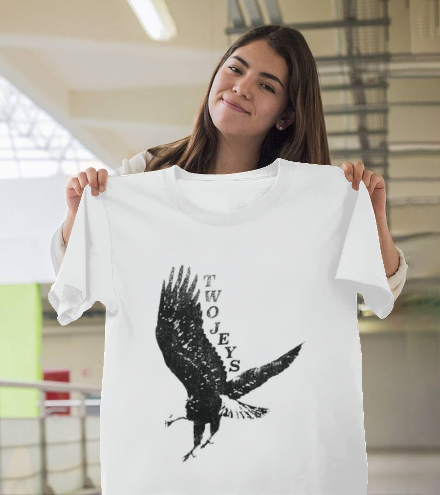 Twojeys Eagles Don't Fly With Pigeons Soar Above T-Shirt