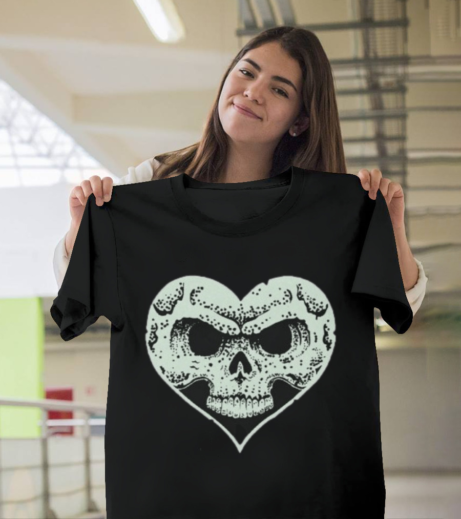 Alexisonfire Heartskull Longsleeve Skulls Emo Band Merch T-Shirt