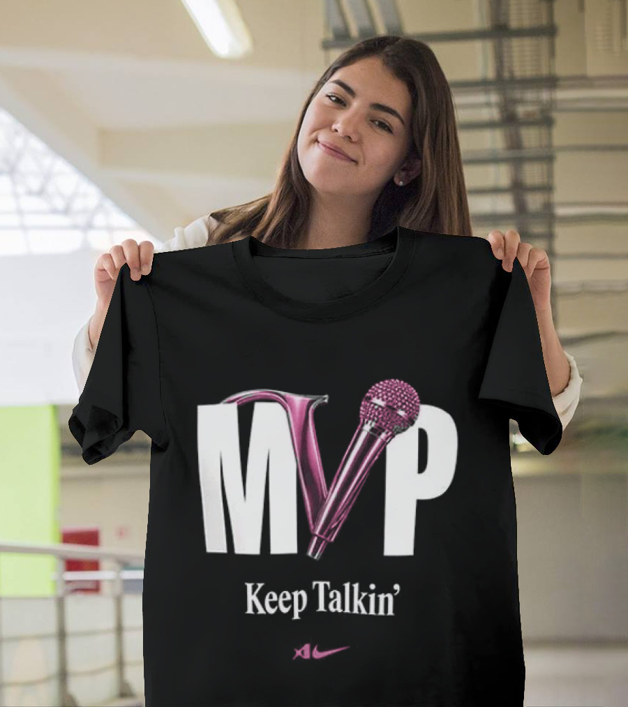 WNBA MVP Keep Talking A'ja Wilson 2026 Most Valuable Player T-Shirt