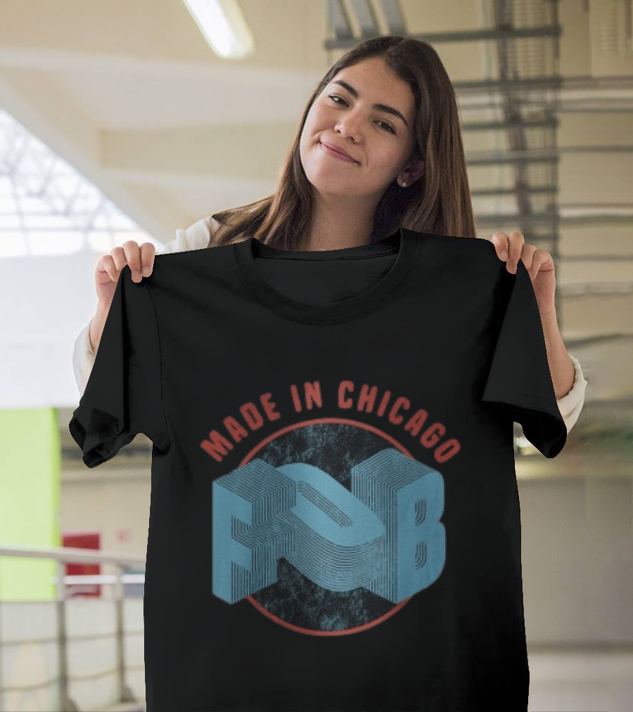 FOB Made In Chicago Rock Sound Shop Fall Out Boy T-Shirt