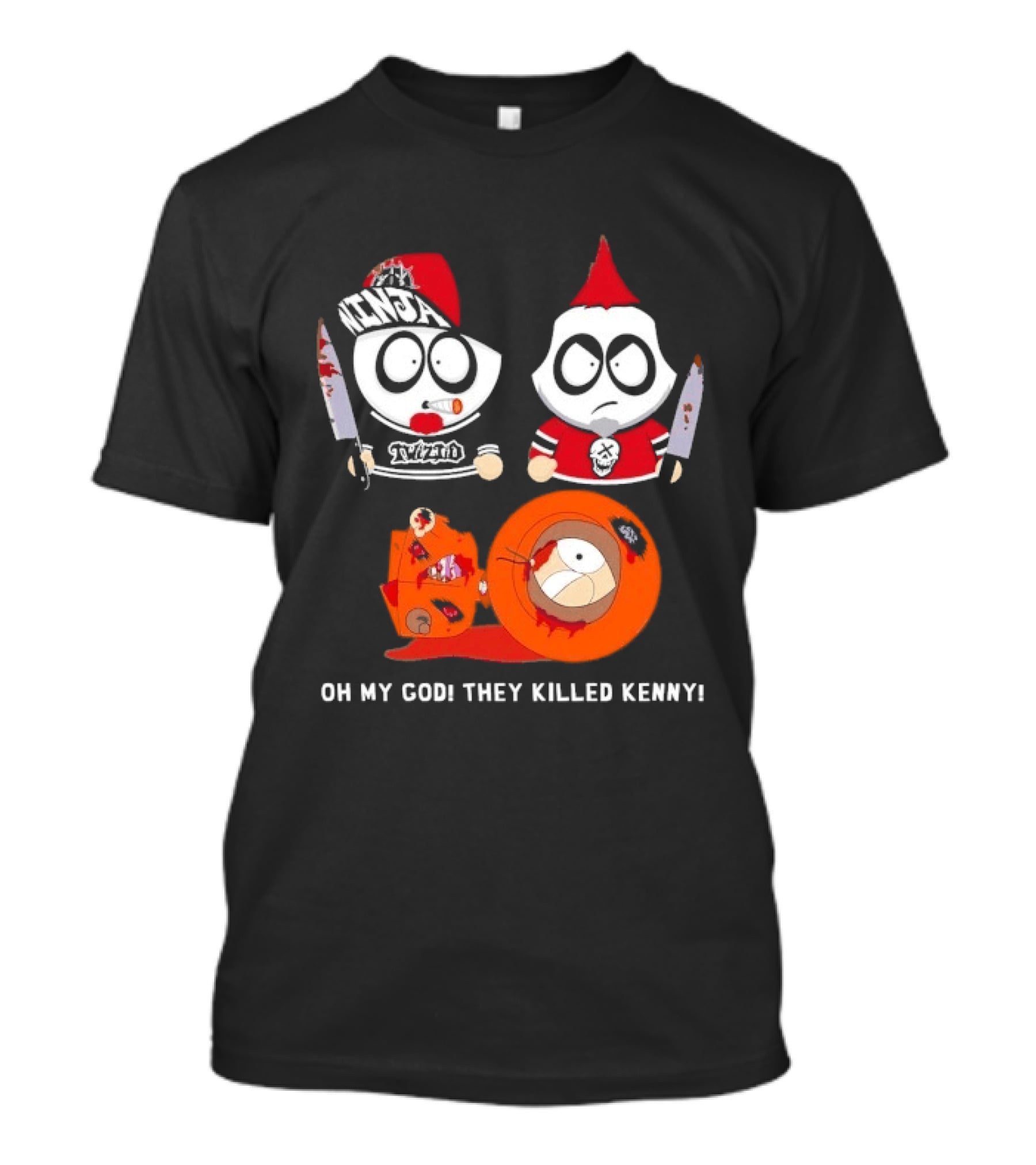 Twiztid South Park Collaboration Oh My God They Killed Kenny T-Shirt