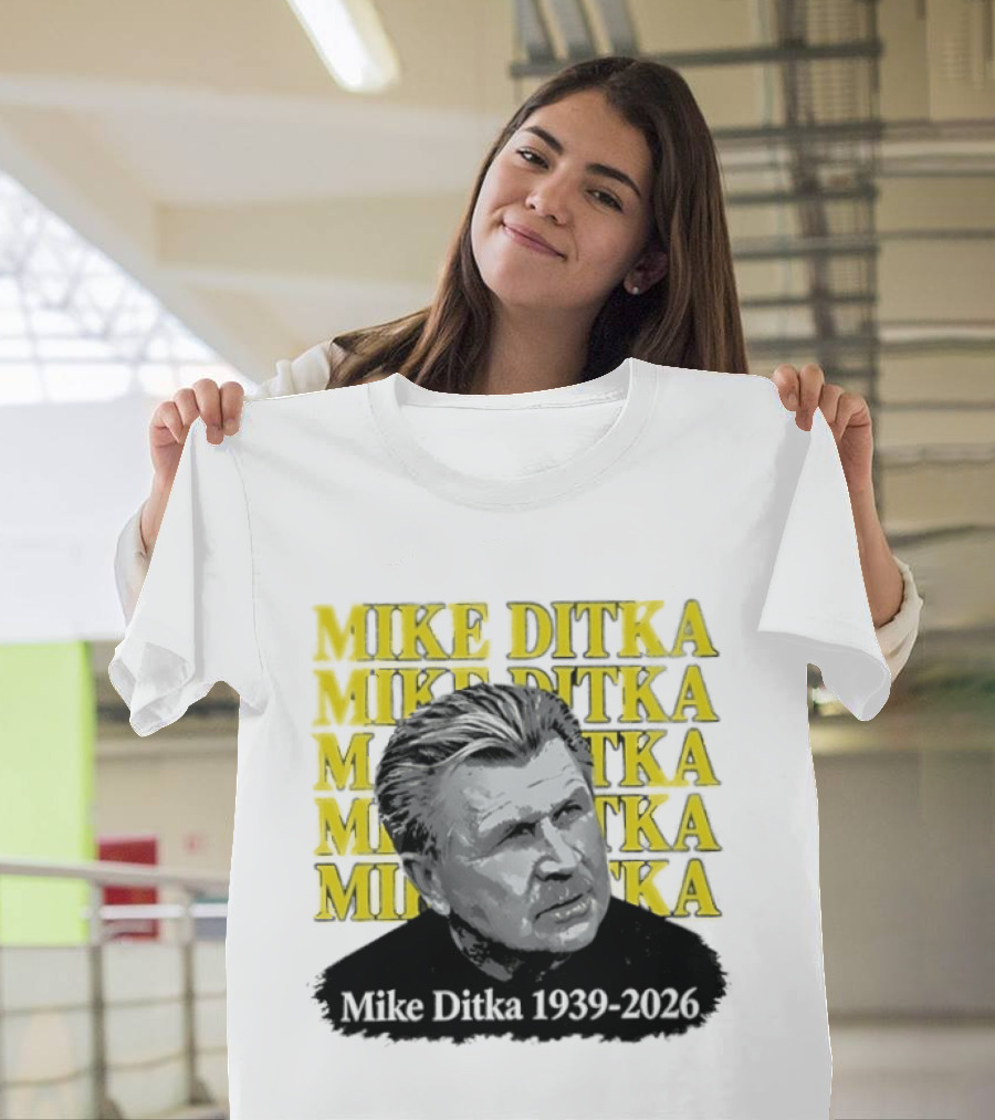 Mike Ditka Da Coach Chicago Bears 1939 2023 In Loving Memory T-Shirt