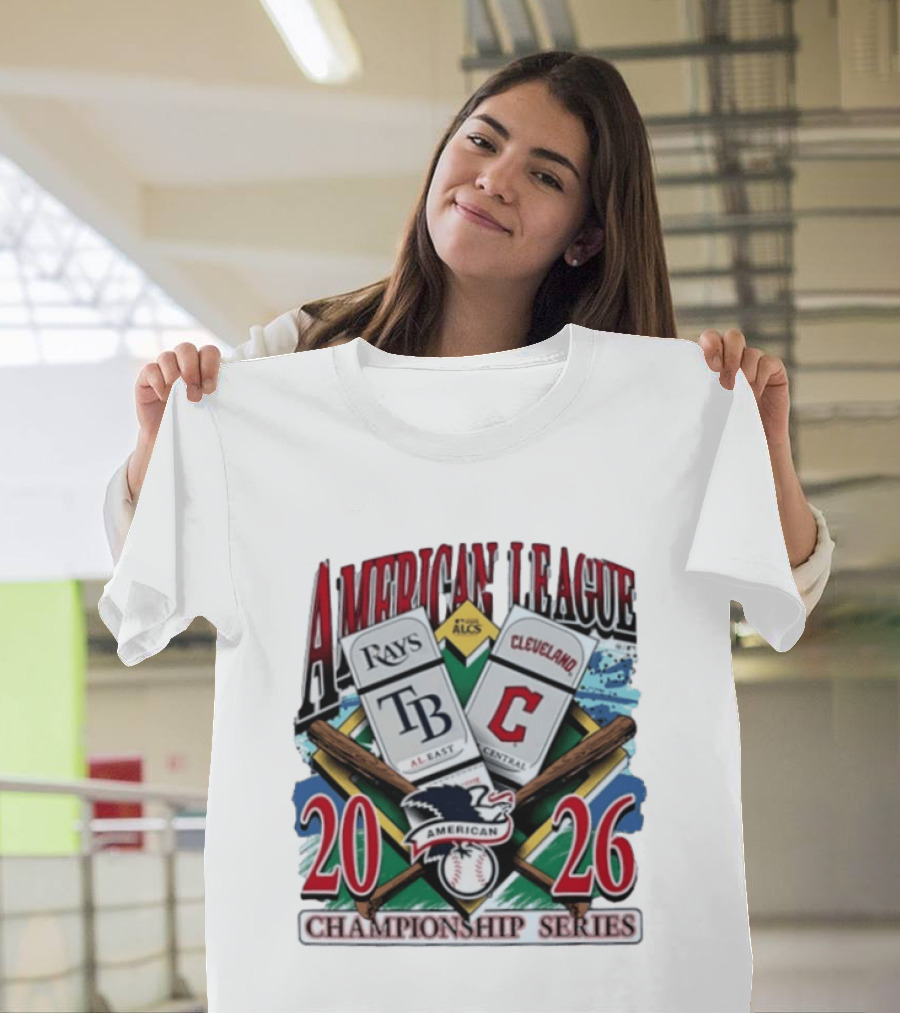 Cleveland Guardians Vs Tampa Bay Rays 2026 American League Championship Series ALCS Matchup T-Shirt