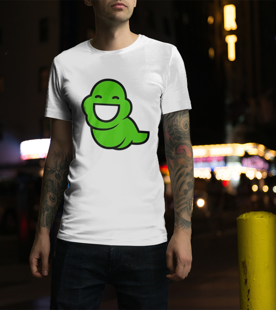 Homestuck John Egbert Slime Ghost Green Smiling T-Shirt
