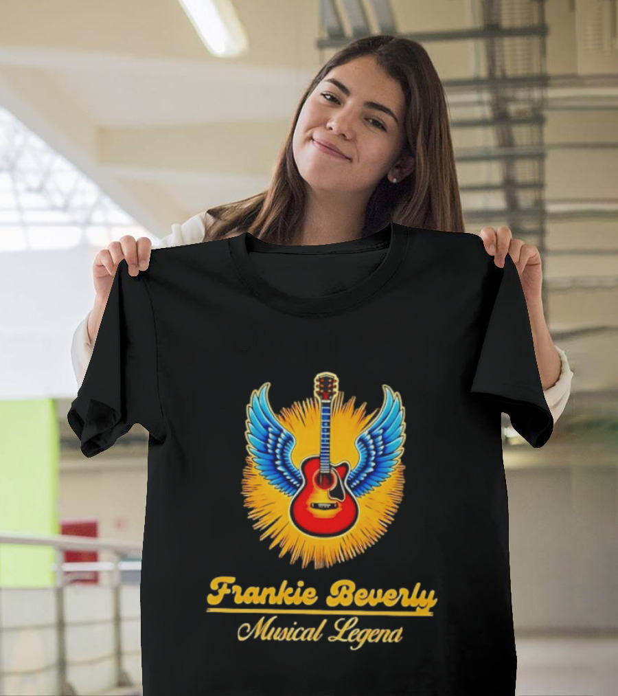 Frankie Beverly Musical Legend Guitar With Wings T-Shirt